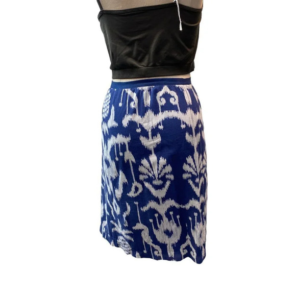 Vineyard Vines Mid Navy White pattern Womens Skirt - Picture 3 of 4